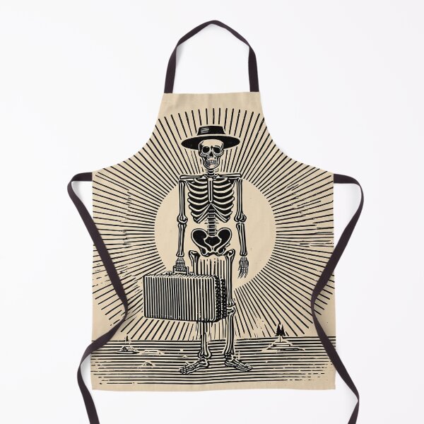 Item preview, Skeleton Traveler with Suitcase designed and sold by lautir.