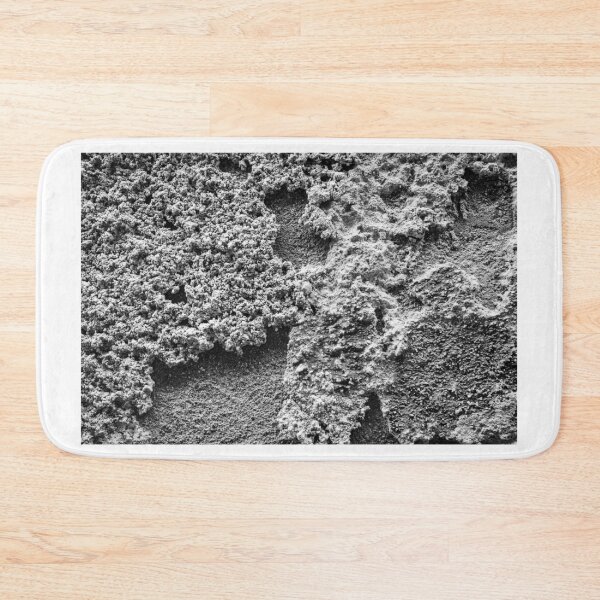 Item preview, Rough Concrete Surface Texture in Monochrome – Closeup of Cracked, Crumbly Gray Material, Industrial Texture Detail designed and sold by Nmallia.