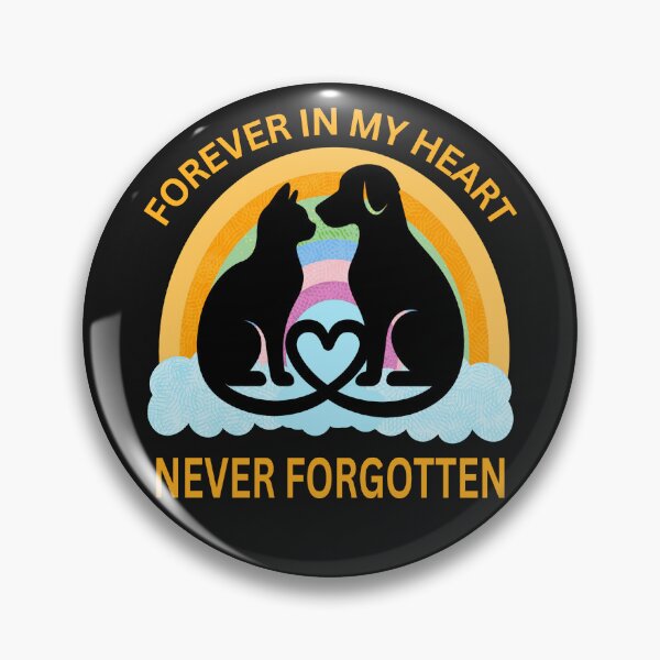 Item preview,  Cat Dog Lover Pet Loss Forever In My Heart designed and sold by erozzz.