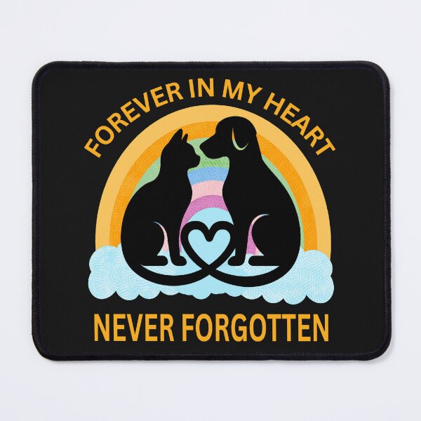 Item preview, Cat Dog Lover Pet Loss Forever In My Heart designed and sold by erozzz.