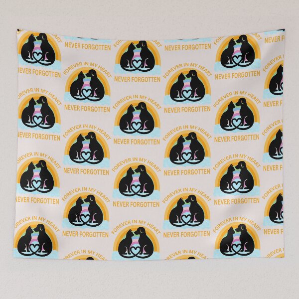 Item preview,  Cat Dog Lover Pet Loss Forever In My Heart designed and sold by erozzz.