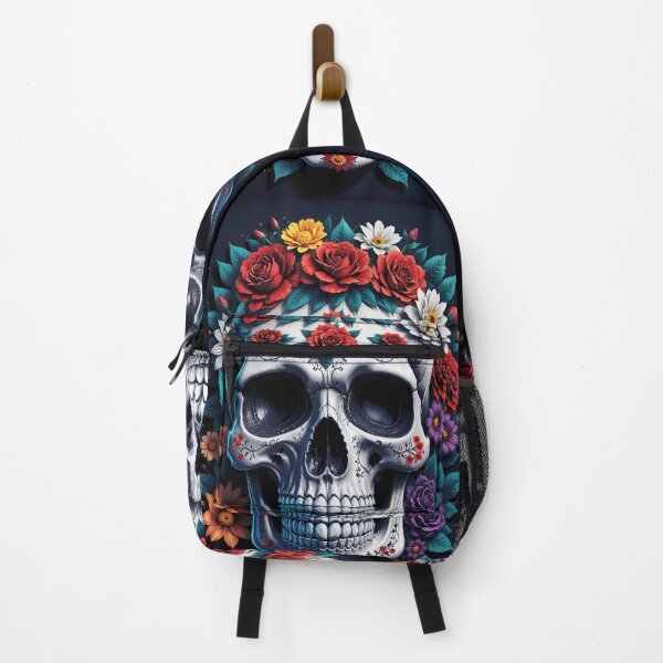 Item preview, Porcelain Skull Blooming with Roses designed and sold by Grafititee.
