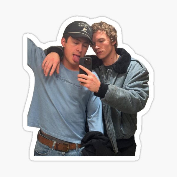 Heated Rivalry - Shane Hollander and Ilya Rozanov Sticker