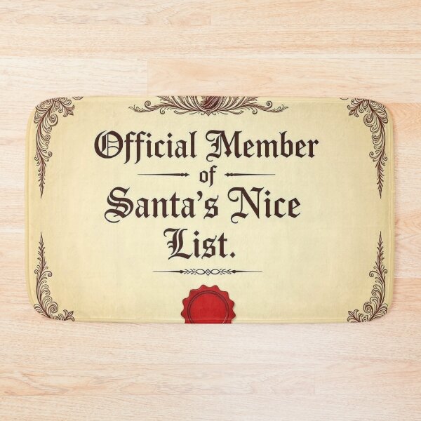 Item preview, Official Member of Santa's Nice List designed and sold by xArchGoDx.