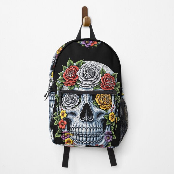 Item preview, Porcelain Skull Blooming with Roses designed and sold by Grafititee.