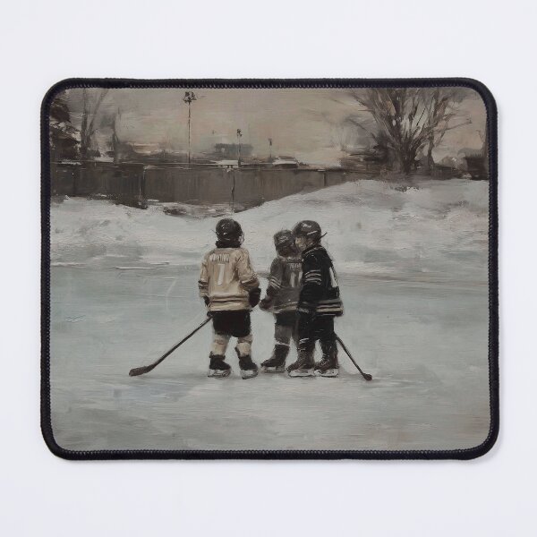 Item preview, Children Playing Hockey on Ice designed and sold by lautir.