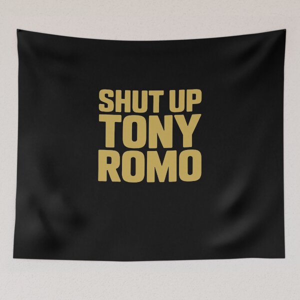 Item preview, shut-up-tony-romo (ON BACK) designed and sold by Sendowart.