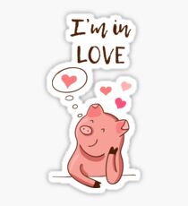 i'm in love Sticker