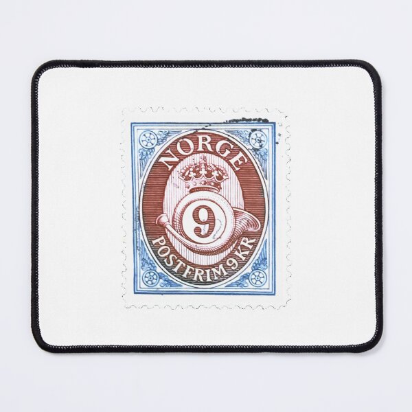 Item preview, Norge Norway Shield Vintage Postage Stamp designed and sold by red-amber65.