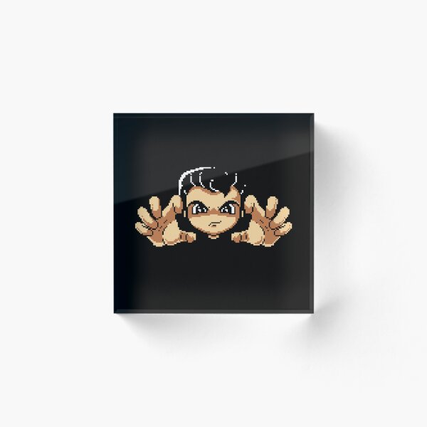 Item preview, "El Agarrador" arte de píxeles de 8 bits designed and sold by Retroperks.