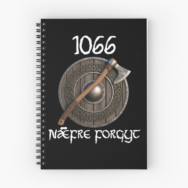 Item preview, 1066 Naefre Forgyt Never Forget Viking England History (ON BACK) designed and sold by Sendowart.