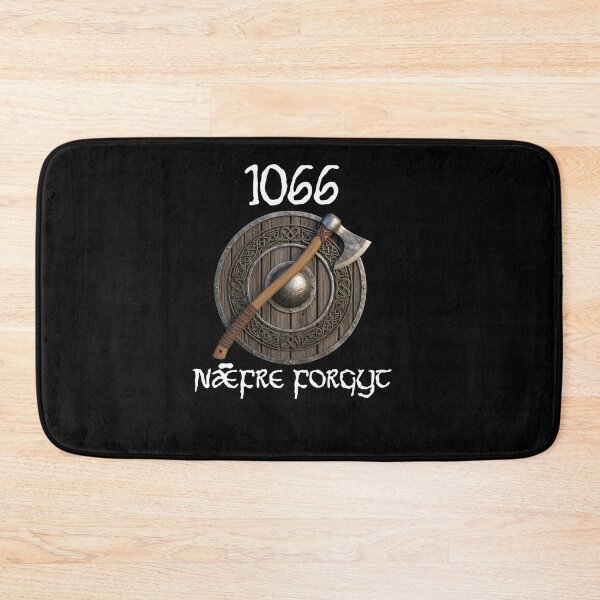 Item preview, 1066 Naefre Forgyt Never Forget Viking England History (ON BACK) designed and sold by Sendowart.