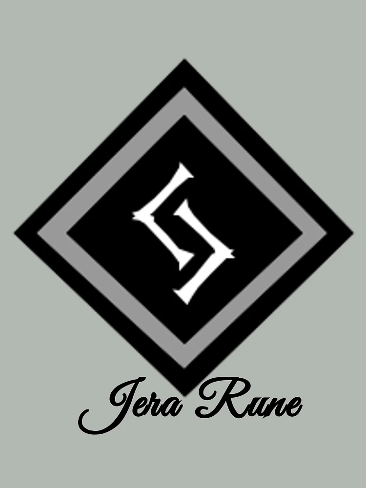 Thumbnail 4 of 4, Boxy T-Shirt, Jera Rune designed and sold by WindsofJupiter.