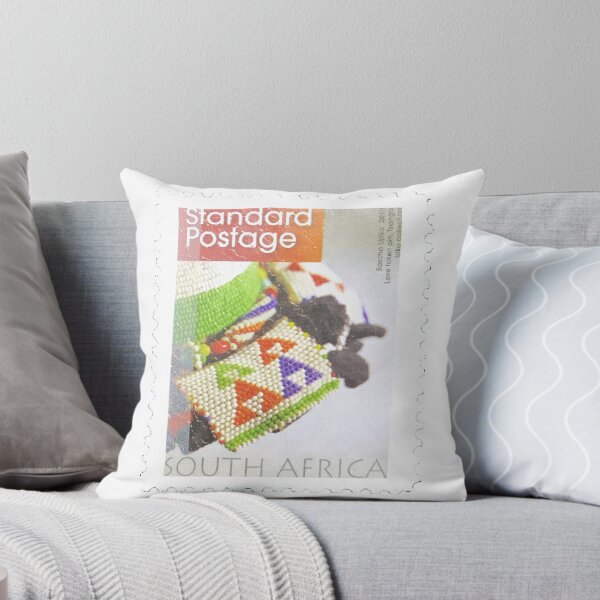 Item preview, South Africa Beads Vintage Postage Stamp designed and sold by red-amber65.