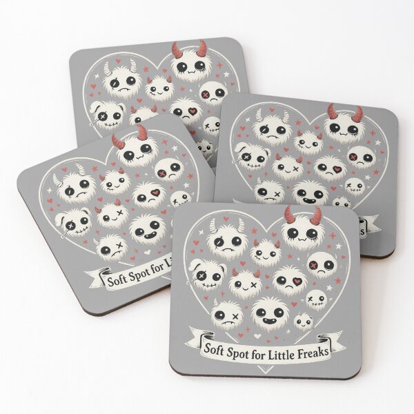 Item preview, Soft Spot for Little Freaks Creepy Cute Monsters designed and sold by Shoot-The-Moon.