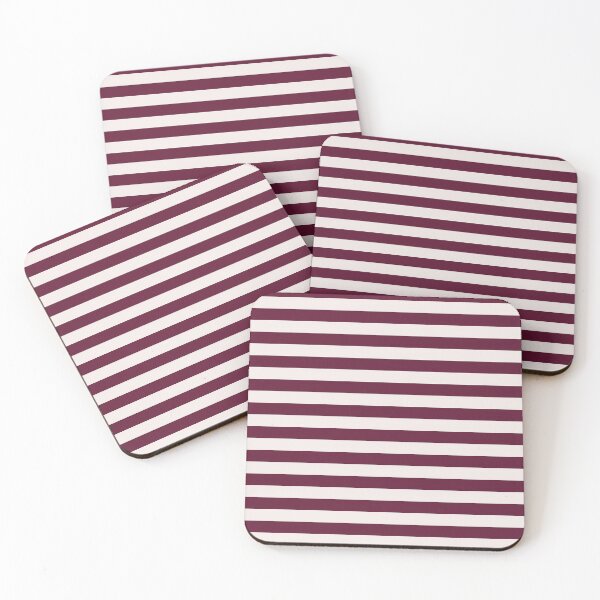 Item preview, Deep burgundy stripes designed and sold by RishabhArts1.