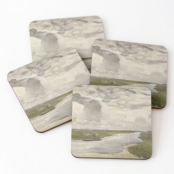 Item preview, Piet Mondrian - Meandering Landscape With River designed and sold by meldefiart.