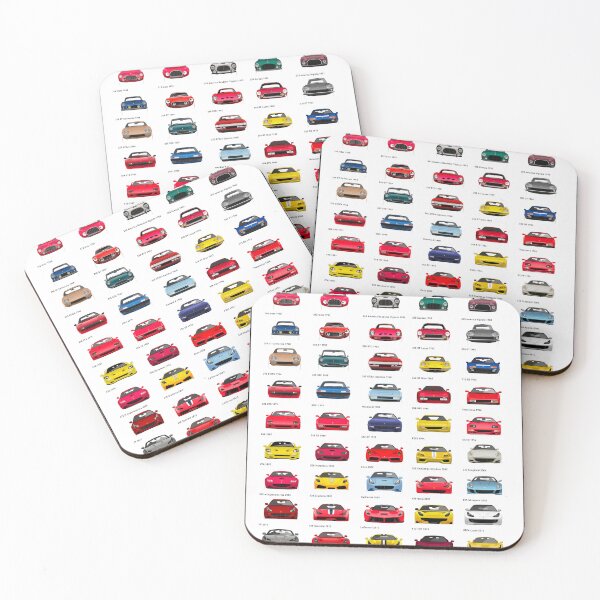 Item preview, Copie de Copie de American Sports Cars designed and sold by Alt_ Illustrations.