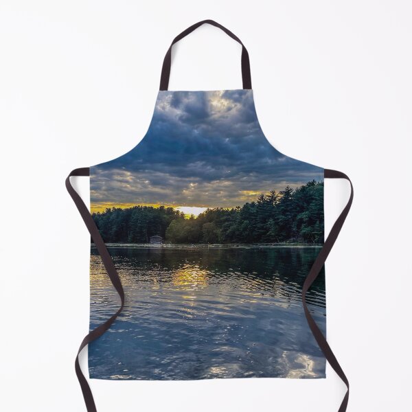 Item preview, Nature lovers — Golden hour — Mirror Lake Sunset Reflection Art designed and sold by aadventures.