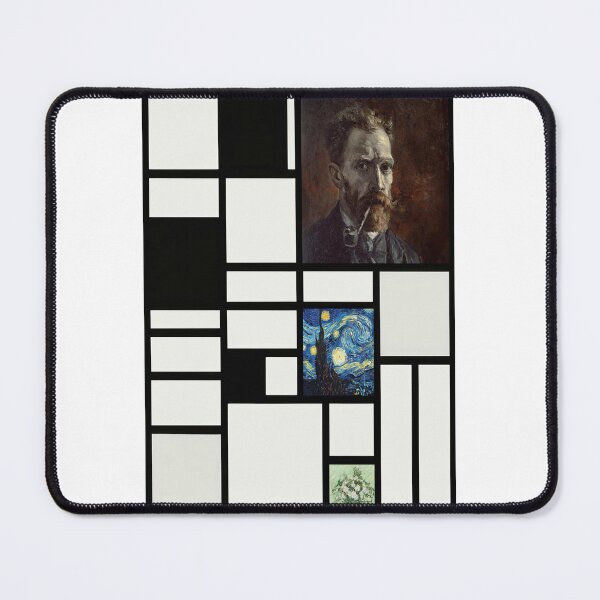 Item preview, Piet Mondrian , Vincent Van Gogh Composition Ion Mixte 2 designed and sold by meldefiart.