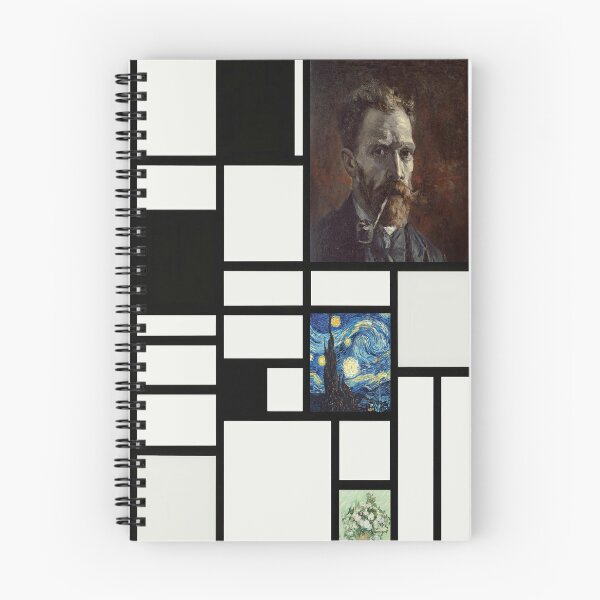 Item preview, Piet Mondrian , Vincent Van Gogh Composition Ion Mixte 2 designed and sold by meldefiart.