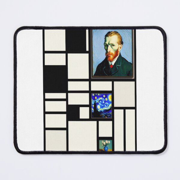 Item preview, Piet Mondrian , Vincent Van Gogh Composition Ion Mixte designed and sold by meldefiart.