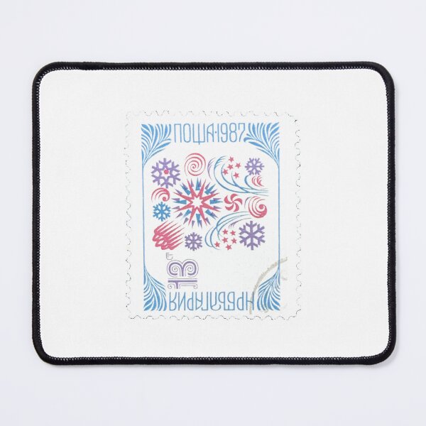 Item preview, Nowa 1987 Snow Flakes Vintage Postage Stamp designed and sold by red-amber65.