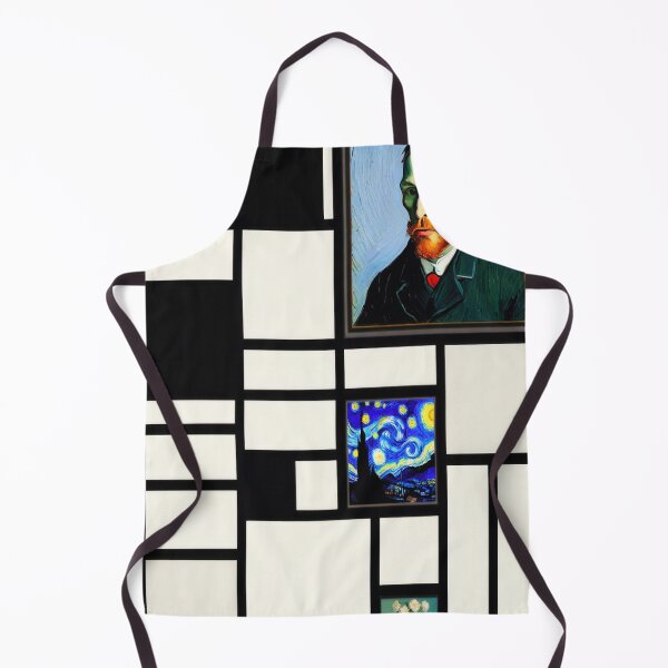 Item preview, Piet Mondrian , Vincent Van Gogh Composition Ion Mixte designed and sold by meldefiart.