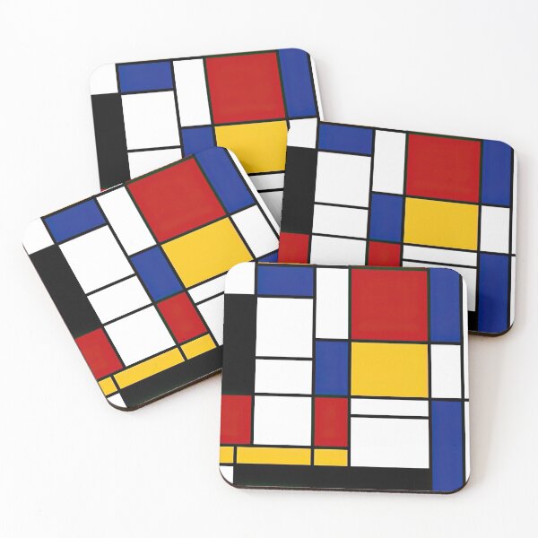Item preview, Piet Mondrian Composition With Red, Blue And Yellow designed and sold by meldefiart.