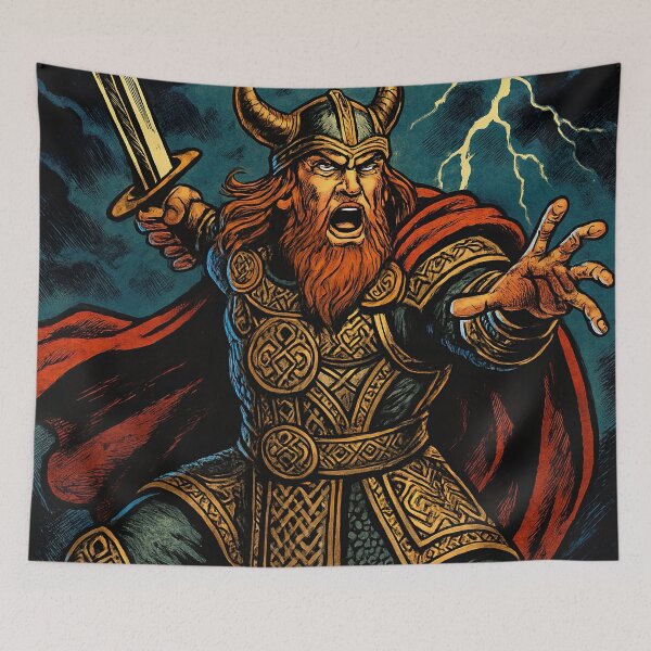 Item preview, Atli, Norse mythology | Comics style - Cartoon designed and sold by ComicsFactory.