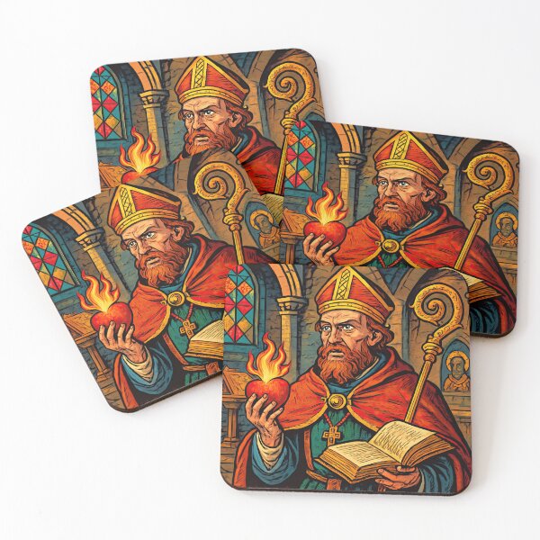 Item preview, Augustine of Hippo, Medieval | Comics style - Cartoon designed and sold by ComicsFactory.