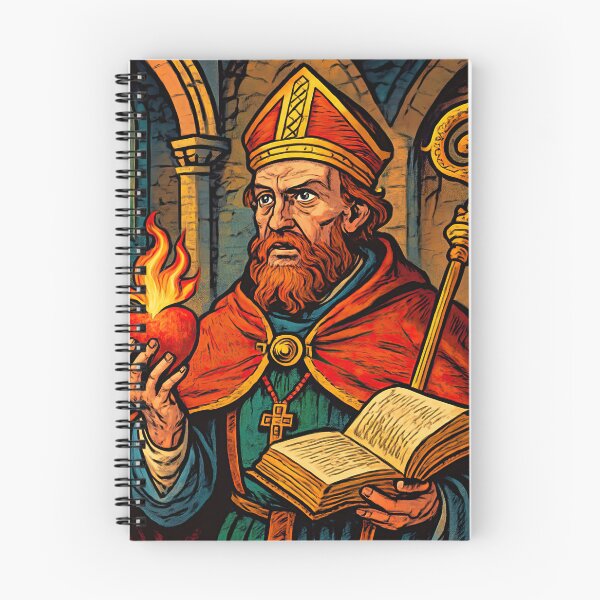 Item preview, Augustine of Hippo, Medieval | Comics style - Cartoon designed and sold by ComicsFactory.