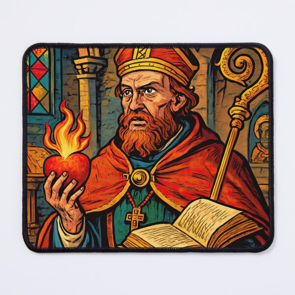Item preview, Augustine of Hippo, Medieval | Comics style - Cartoon designed and sold by ComicsFactory.