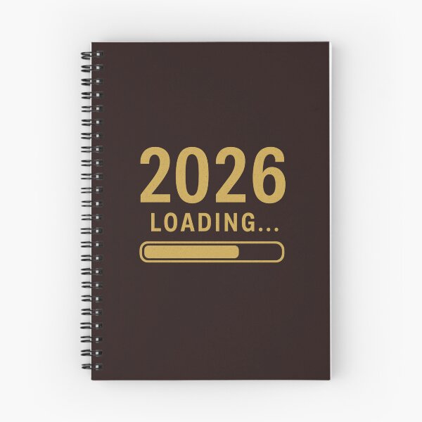 Item preview, 2026 Loading – Retro New Year Countdown Design designed and sold by ArtVoyageShop.