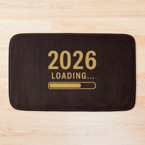 Item preview, 2026 Loading – Retro New Year Countdown Design designed and sold by ArtVoyageShop.