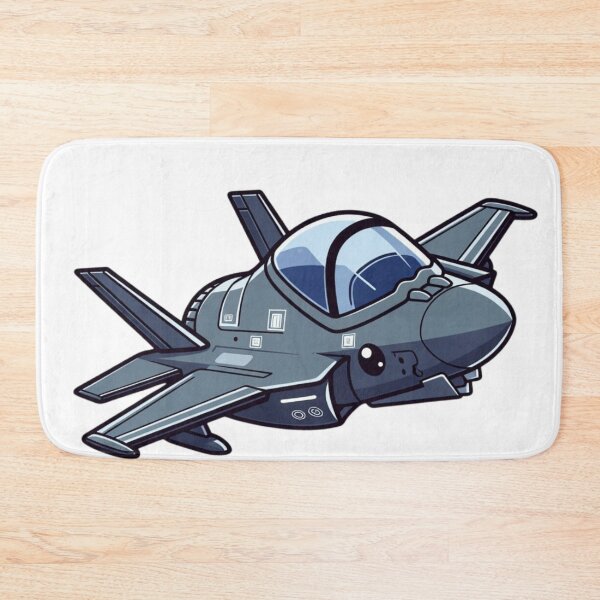 Item preview, Anime Stealth Jet | F-35 Inspired Cartoon Fighter Art designed and sold by Combat Skies.
