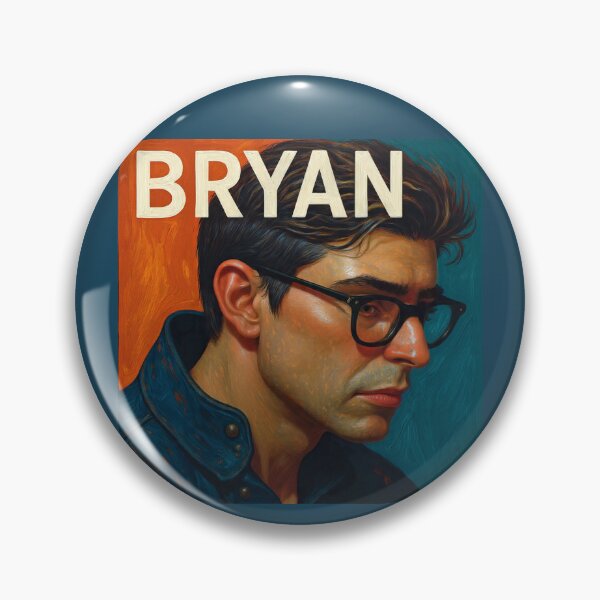 Item preview, Portrait of Man with Glasses designed and sold by Savannah Gibbs.