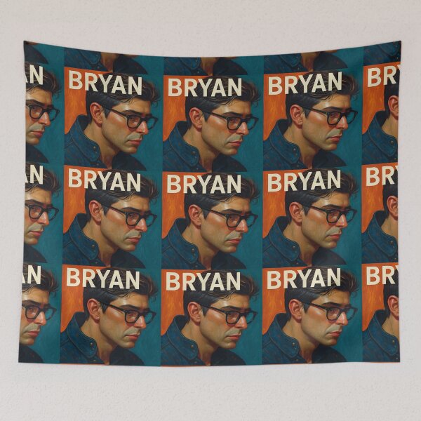 Item preview, Portrait of Man with Glasses designed and sold by Savannah Gibbs.