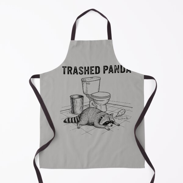 Item preview, Funny Trashed Panda Raccoon Trashed Panda Funny Drunk Raccoon designed and sold by MabelWells.