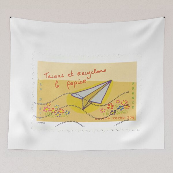 Item preview, Sello de avión de papel vintage de Francia designed and sold by red-amber65.