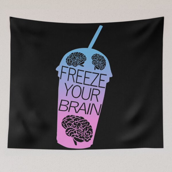 Item preview, freeze your brain! designed and sold by underland2arts.
