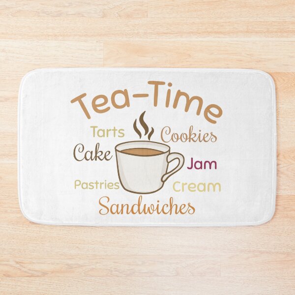 Item preview, Tea Time classic with cookies cake sandwiches and more designed and sold by Innet.