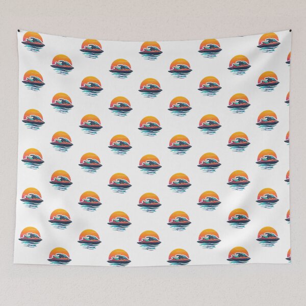 Item preview, Minimalist Jet Ski Line Art Sticker designed and sold by KiValuate.