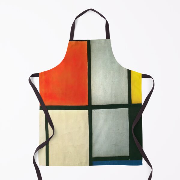 Item preview, Piet Mondrian - Tableau 3 With Orange -red, Yellow, Black, Blue And Gray designed and sold by meldefiart.