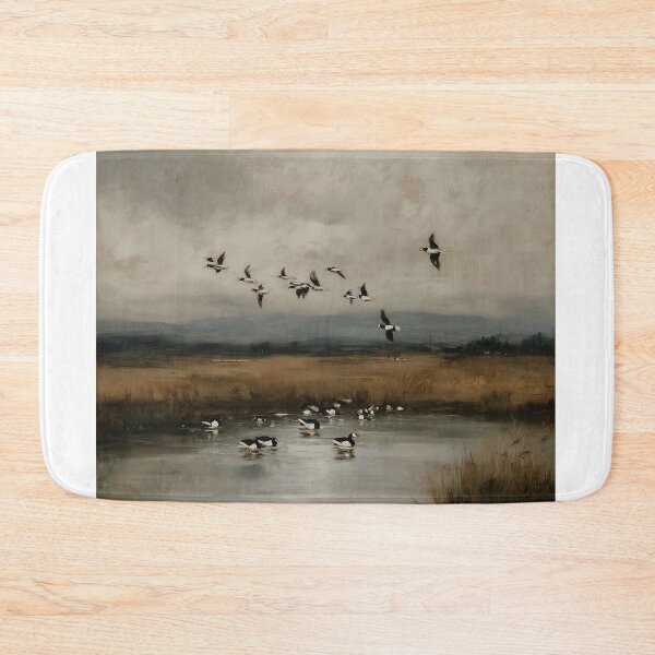 Item preview, Birds Over Tranquil Marshland designed and sold by lautir.