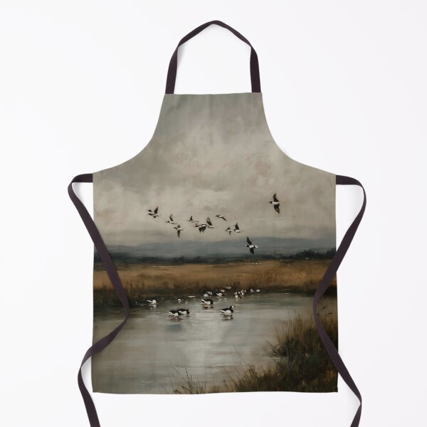 Item preview, Birds Over Tranquil Marshland designed and sold by lautir.
