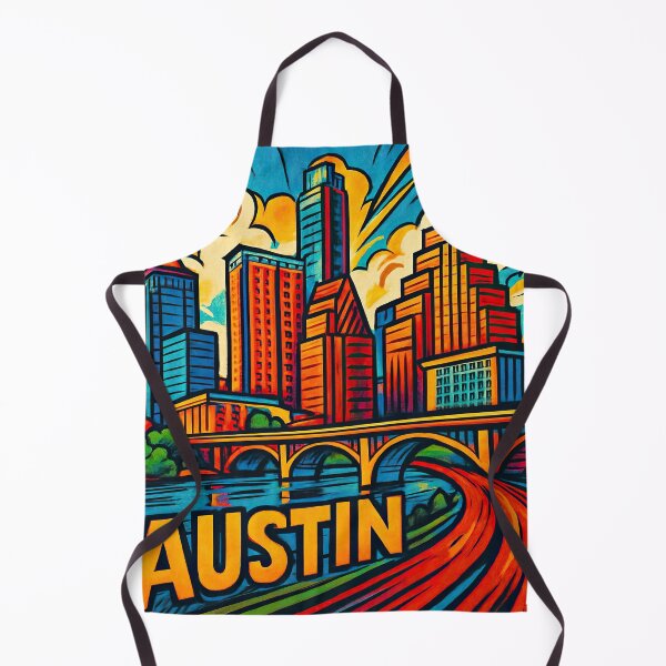 Item preview, Austin, city | Comics style - Cartoon designed and sold by ComicsFactory.