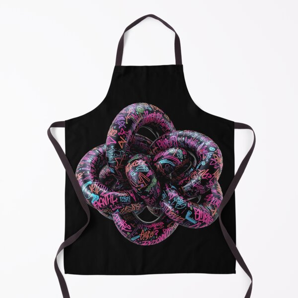 Item preview, Neon Graffiti Balloon Knot – Fluorescent Street Art Sculpture designed and sold by PLUSHIWORLDtm.