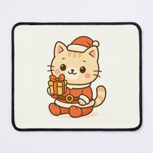 Item preview, Cute Santa Claus Cat Disguised designed and sold by HoopeStylee.