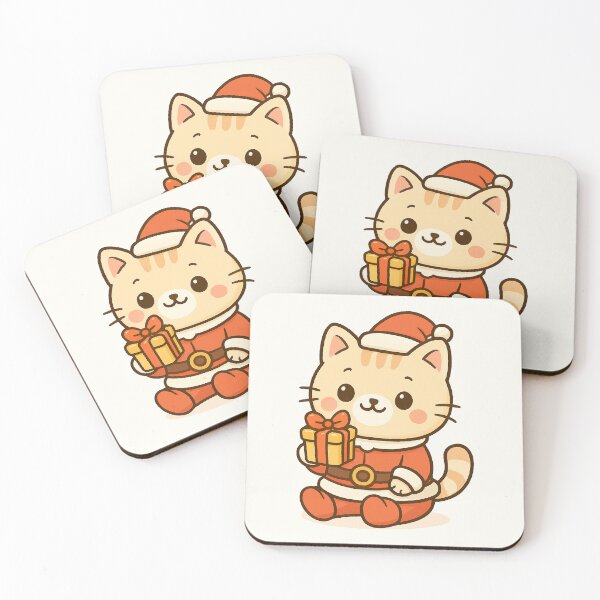 Item preview, Cute Santa Claus Cat Disguised designed and sold by HoopeStylee.